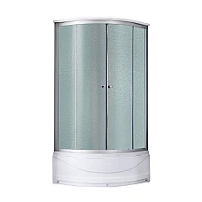 Гідромасажний бокс Lidz Tani SBM90x90.SAT.HIGH.FR скло Frost