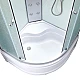 Гідромасажний бокс Lidz Tani SBM90x90.SAT.HIGH.FR скло Frost