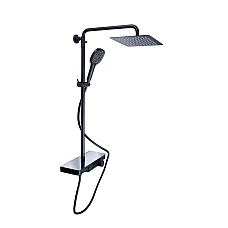 Душова система Q-tap Sloup 57T105VNKBB хром/чорний