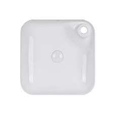 Умывальник-чаша Qtap Stork 43x43 с донным клапаном QT15112194W белый