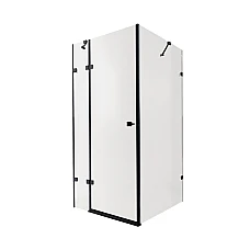 Душевая кабина Qtap Capricorn BLA1099SC6 90x90 см, стекло Clear 6 мм, покрытие CalcLess без поддона