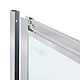 Душевая кабина Qtap Pisces CRM107-9SP5 75-90x75-90 см, стекло Pear 5 мм без поддона