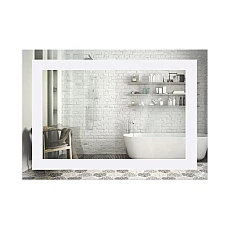 Дзеркало Qtap Mideya Quadro 50х70 з LED-підсвічуванням Reverse QT20781004W