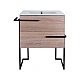 Тумба напольная с умывальником Qtap Taurus 60х47 QT2471TNT603W0