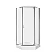 Душова кабіна Qtap Leo CRM10995-AC6 Clear 202x90 з піддоном Diamond 309912 з сифоном