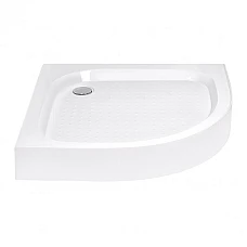 Душовий піддон низький Lidz Kapielka ST90x90x14 напівкруглий