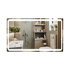 Дзеркало Qtap Mideya 100х60 з LED-підсвічуванням Touch QT2078NCF10060W