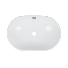 Раковина Qtap Leo 610x405x185 White QT11118014W
