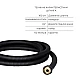 Шланг для ручного душа Qtap Hadice QT054BL43075 200 черный матовый