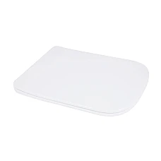 Сидіння для унітаза підлогового (Aries) 445×360×30 мм, White, з мікроліфтом? Slim Duroplast, Quick Release QT03228302W3 Qtap