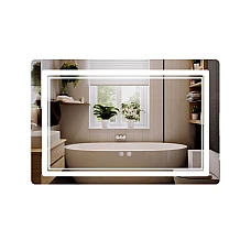 Дзеркало Qtap Cardinal CA2 QT0478C806048457 800х600 мм LED Touch Антизапотівання Димер