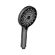 Лейка для ручного душа Lidz Niagara 32 120 мм округлая LDNIA32GRP48536 Graphite