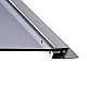 Душовий бокс Lidz Tani SB100x100.SAT.LOW.GR, скло тоноване 4 мм