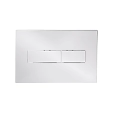 Клавіша змиву Qtap Standard 152x236x28 мм, Chrome, лінійна QTSTD164CRM49472
