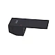 Ручка 25 мм Lidz (90х35х26,4) для змішувачів Kubis Black LDKUB903526449500