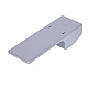 Ручка Qtap (25x42,2x119,7) для змішувачів Gemini Chrome QTGEM254221197CRM50054