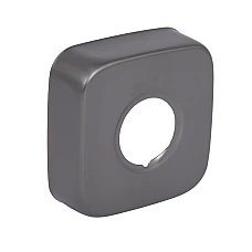 Декоративна накладка на ексцентрик Qtap (60x60,3x19,6) для змішувачів для ванни та душових систем Presto Graphite QTPRE60603196GRP50557