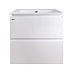 Комплект Qtap Albatross 605х725х460 White тумба подвесная + раковина врезная QT0172TP600D3060CW