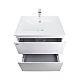 Комплект Qtap Albatross 605х725х460 White тумба подвесная + раковина врезная QT0172TP600D3060CW