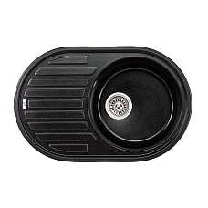 Кухонна мийка Lidz 780x500/200 BLM-14 LIDZBLM14780500200 чорний