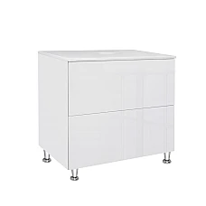 Тумба напольная Qtap Tern 70х47 со столешницей QT1780TNL701W белый