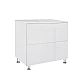 Тумба напольная Qtap Tern 70х47 со столешницей QT1780TNL701W белый