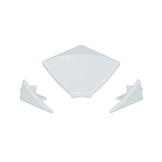 Набір накладок із з'єднанням для декоративних планок Qtap Water Cover Set 03