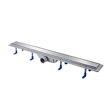 Душовий трап Qtap Dry Tile304-900 лінійний з сухим затвором