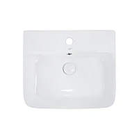 Умывальник подвесной Qtap Virgo 48x41 с донным клапаном QT18112258W