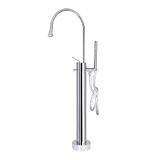 Змішувач для ванни підлоговий Qtap Virgo QT1966103C хром
