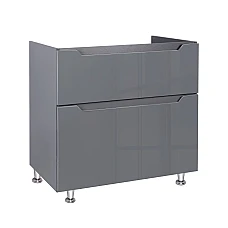 Тумба напольная Qtap Scorpio 80х46 QT1473TNВ802G графит