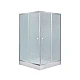 Душова кабіна Lidz Wawel SC90x90.SAT.LOW.FR скло Frost з піддоном Mazur