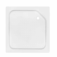 Душовий піддон низький Lidz KAPIELKA ST90x90х14 квадратний