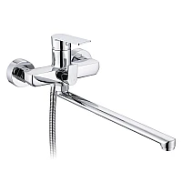 Змішувач для ванни Qtap Aries QTARI2601CRM45558 хром