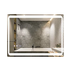 Дзеркало Qtap Mideya 80х60 з LED-підсвічуванням Touch QT2078NCF8060W