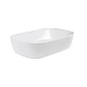 Комплект Qtap Robin: Раковина накладная прямоугольная 600x390x150 мм White + Донный клапан PU02