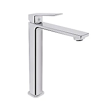 Змішувач для раковини високий Qtap Capricorn, Chrome (k26) QTCAP1060H102C48220
