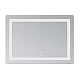 Зеркало Lidz Kubis (KU2) 1200х800 с LED-подсветкой Touch, с антизапотеванием, с диммером, рег. яркости LDKUB120080049007