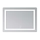 Зеркало Lidz Kubis (KU2) 1200х800 с LED-подсветкой Touch, с антизапотеванием, с диммером, рег. яркости LDKUB120080049007
