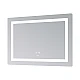 Зеркало Lidz Kubis (KU2) 1200х800 с LED-подсветкой Touch, с антизапотеванием, с диммером, рег. яркости LDKUB120080049007
