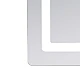 Зеркало Lidz Kubis (KU2) 1200х800 с LED-подсветкой Touch, с антизапотеванием, с диммером, рег. яркости LDKUB120080049007