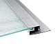 Душовий бокс Lidz Tani SB100x100.SAT.LOW.FR, скло Frost 4 мм