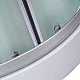 Душовий бокс Lidz Tani SB100x100.SAT.LOW.FR, скло Frost 4 мм