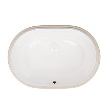 Умивальник з донним клапаном 58x40 Qtap Stork White QT15116030W