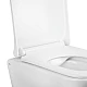Готовое решение Qtap для ванной комнаты: подвесной унитаз Tern Rimless 490x340x350 + комплект инсталляции Nest 4 в 1 (круглая клавиша Chrome)