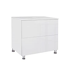 Тумба напольная Qtap Tern 80х47 со столешницей QT1780TNL801W белый