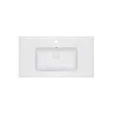 Умивальник врізний Qtap Albatross E49 90х49 з донним клапаном QT01119090E49W