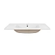 Умывальник врезной Qtap Albatross E49 90х49 с донным клапаном QT01119090E49W
