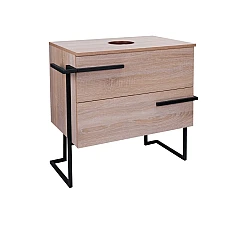 Тумба підлогова Qtap Taurus 70х47 зі стільницею QT2480TNT703WO білий дуб