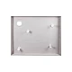Душовий піддон Qtap Tern 301812C 100x80 з сифоном